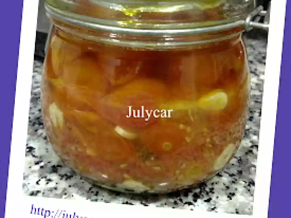 Tomates cherrys confitados en GM D