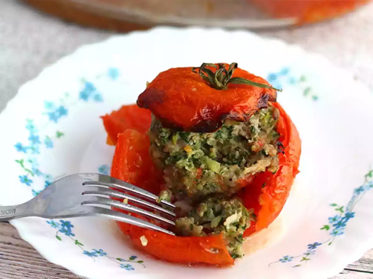 Tomates rellenos de carne y arroz - foto 3