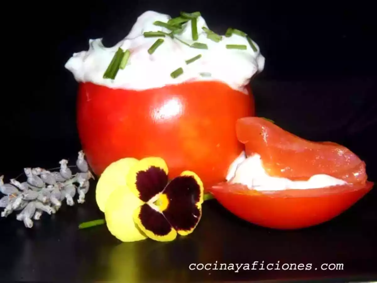 TOMATES RELLENOS DE SALMON - foto 3