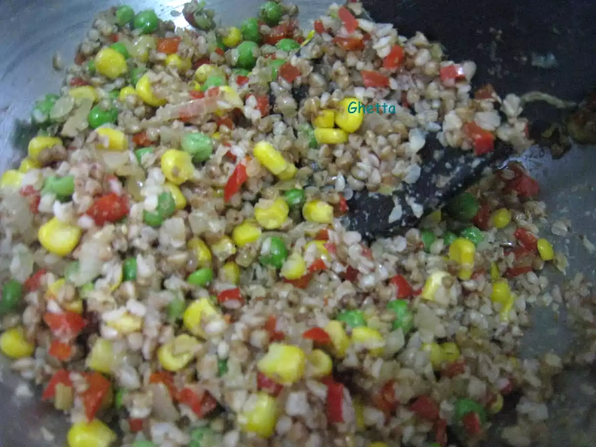 Tomates rellenos de trigo sarraceno APTA CELIACOS - foto 3