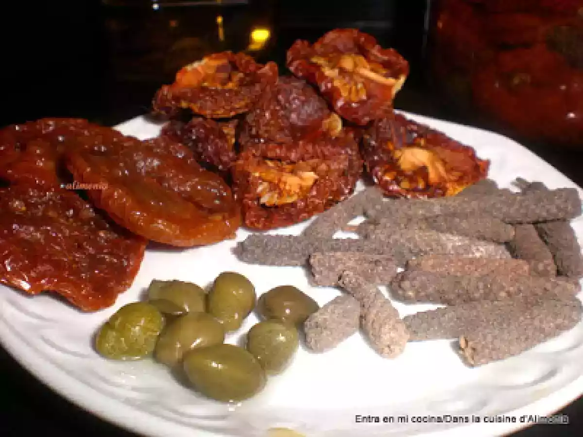 Tomates secos confitados/ Tomates sêchées confites