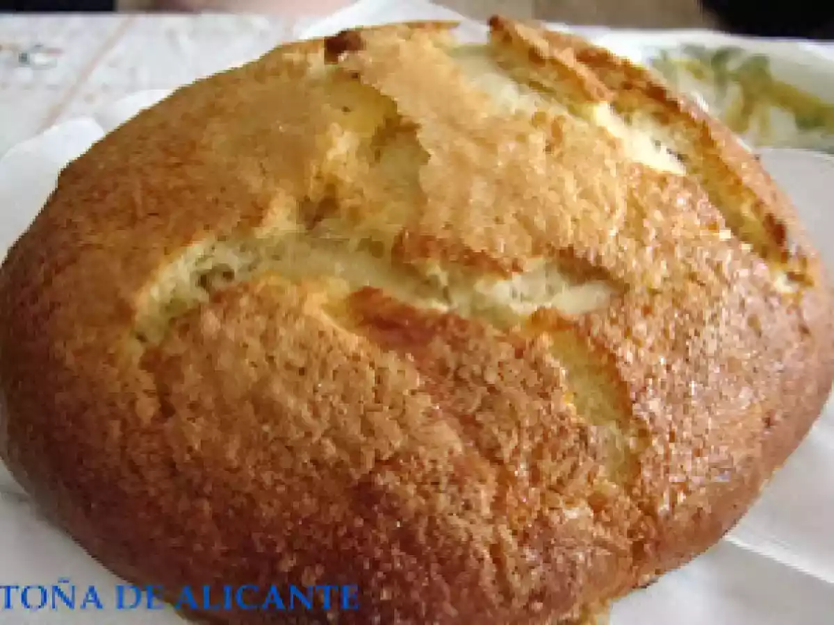 Toña receta de Alicante
