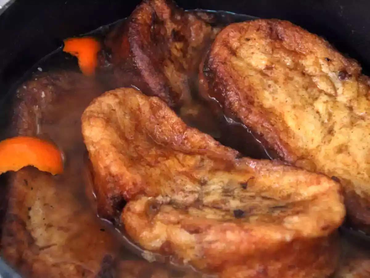 Torrijas al vino blanco de canela - foto 2