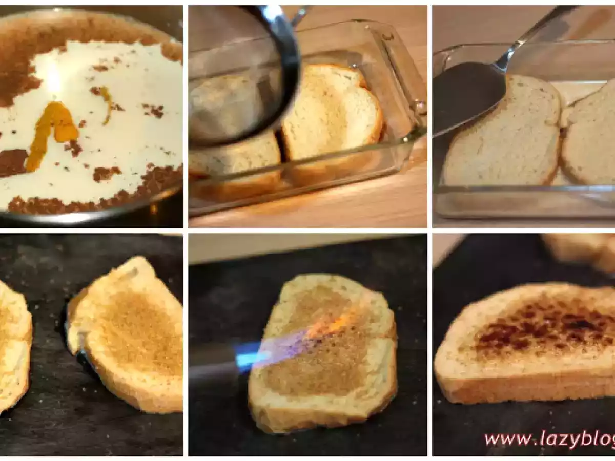 Torrijas caramelizadas, sin freír y sin huevo - foto 2