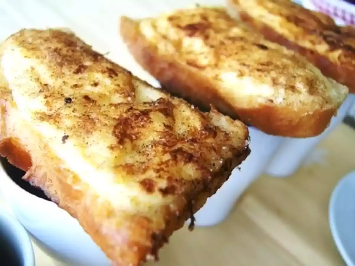 Torrijas con crema pastelera