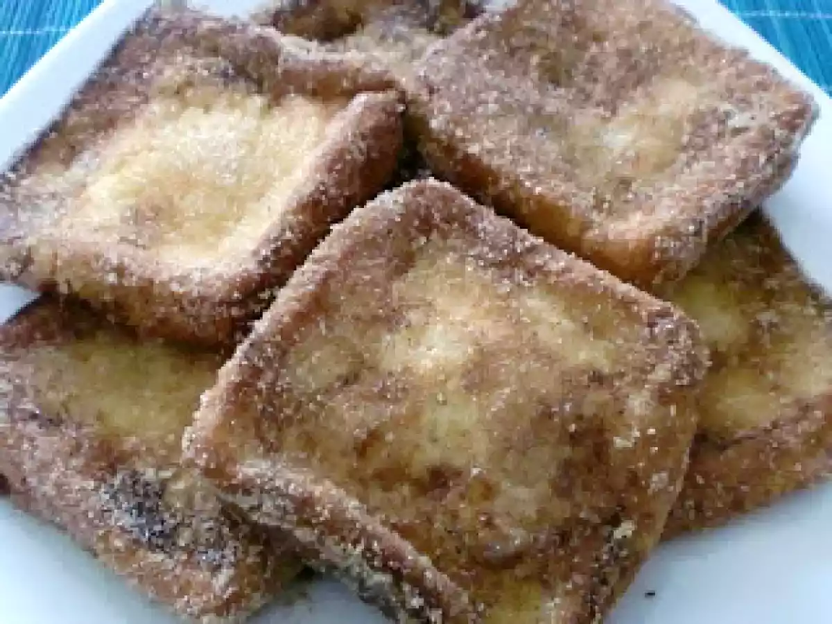 Torrijas con pan de molde