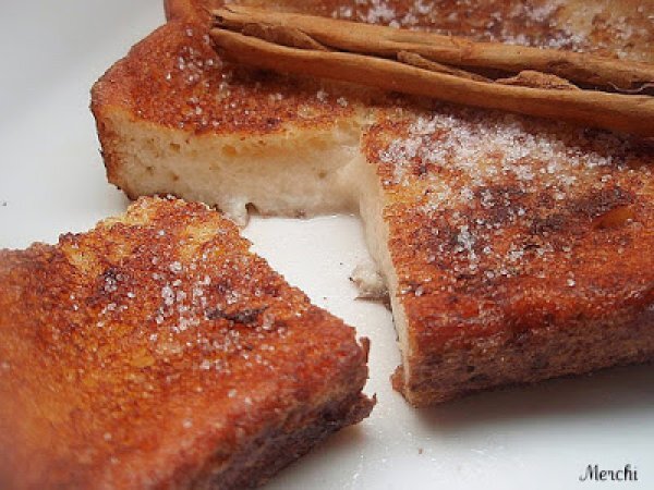 Torrijas de pan de molde