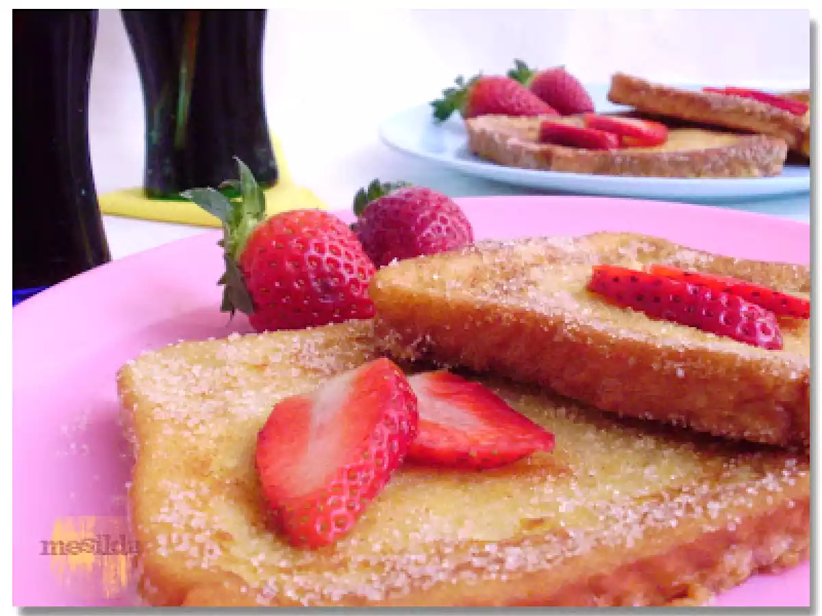 Torrijas de vainilla y leche condensada - foto 4