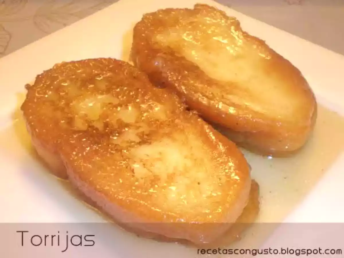 Torrijas navideñas
