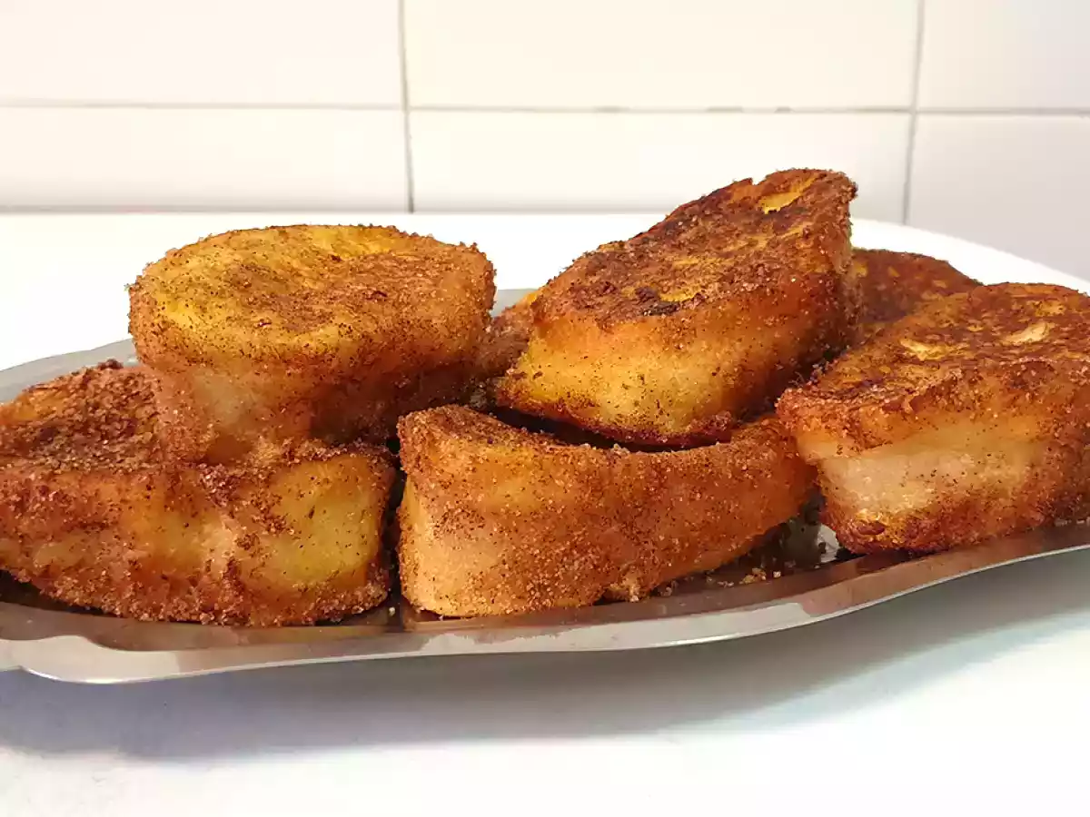 Torrijas tradicionales caseras