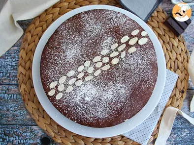 Torta caprese (Bizcocho de chocolate y almendra), foto 2