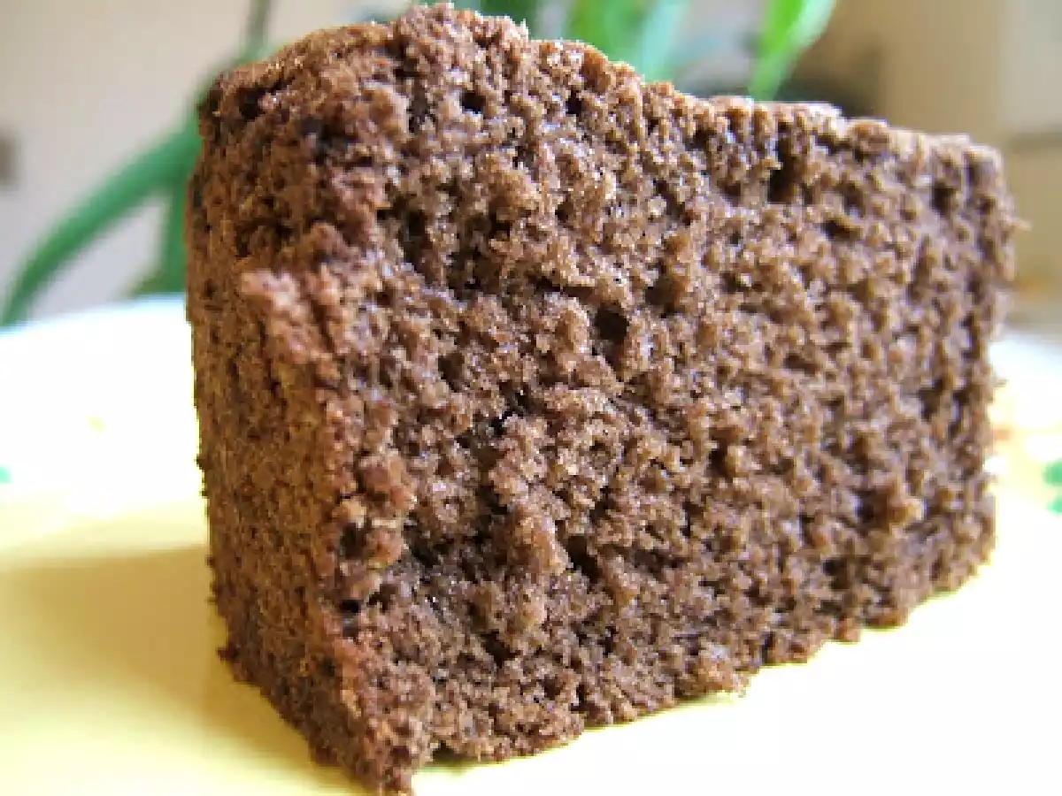 TORTA CHIFFON DE CACAO - COCOA CHIFFON CAKE - foto 2