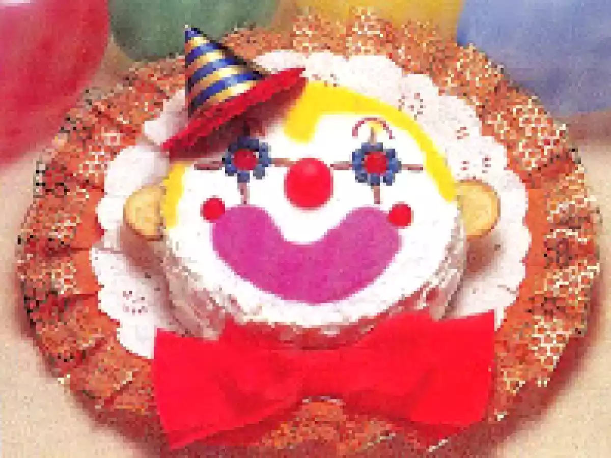 Torta cumpleanos payaso