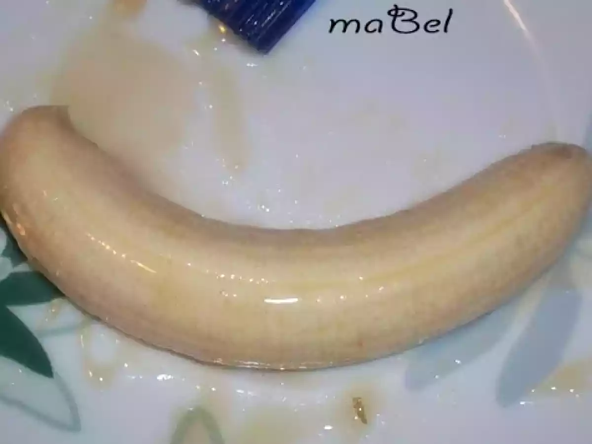 Torta de bananas o platanos con chocolate - foto 2