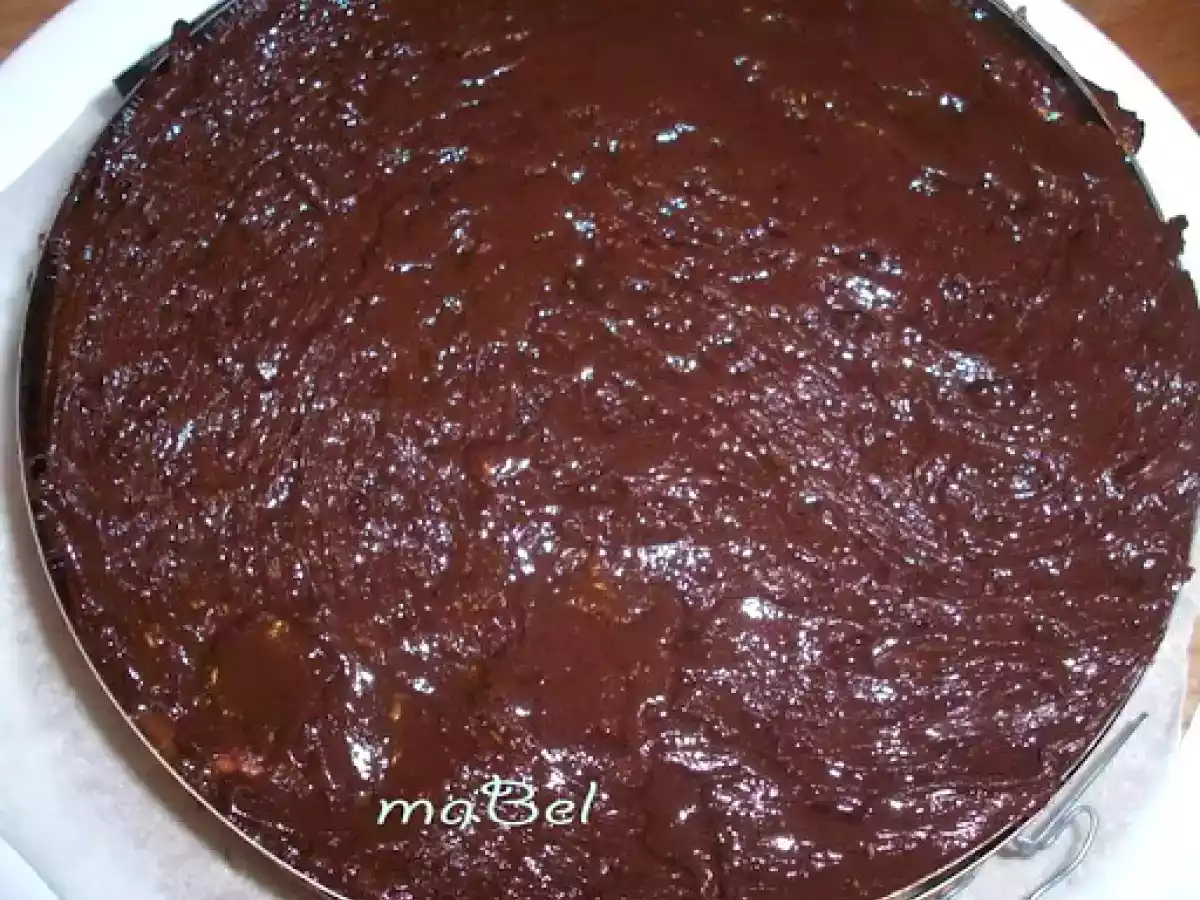 Torta de bananas o platanos con chocolate - foto 3