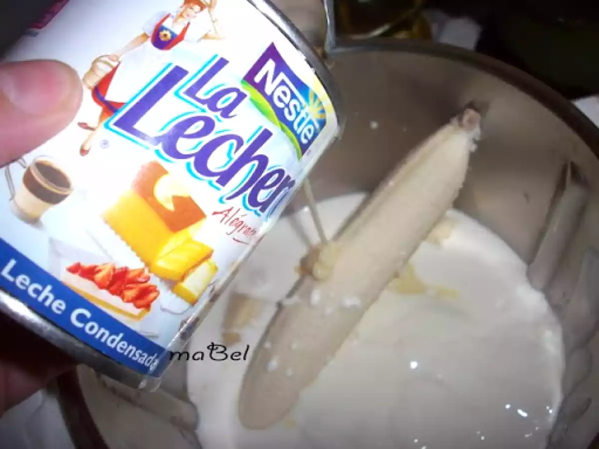 Torta de bananas o platanos con chocolate - foto 11