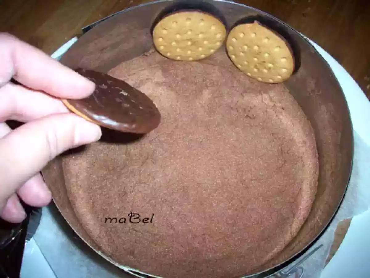 Torta de bananas o platanos con chocolate - foto 13