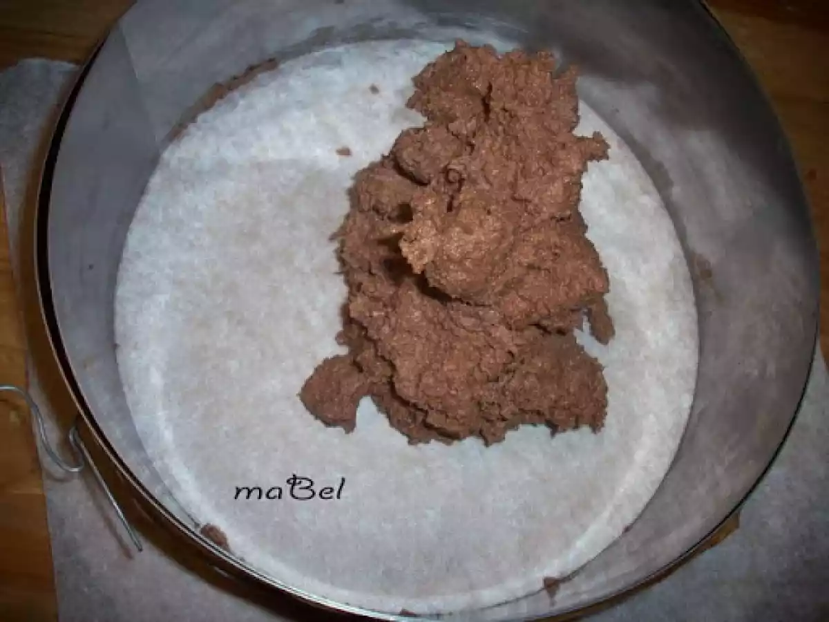 Torta de bananas o platanos con chocolate - foto 15