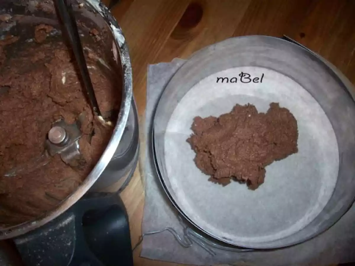 Torta de bananas o platanos con chocolate - foto 17