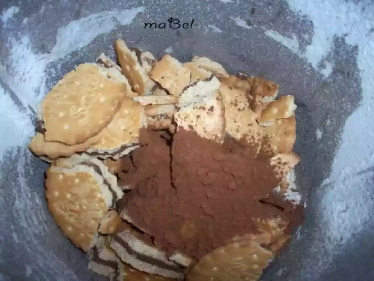 Torta de bananas o platanos con chocolate - foto 20