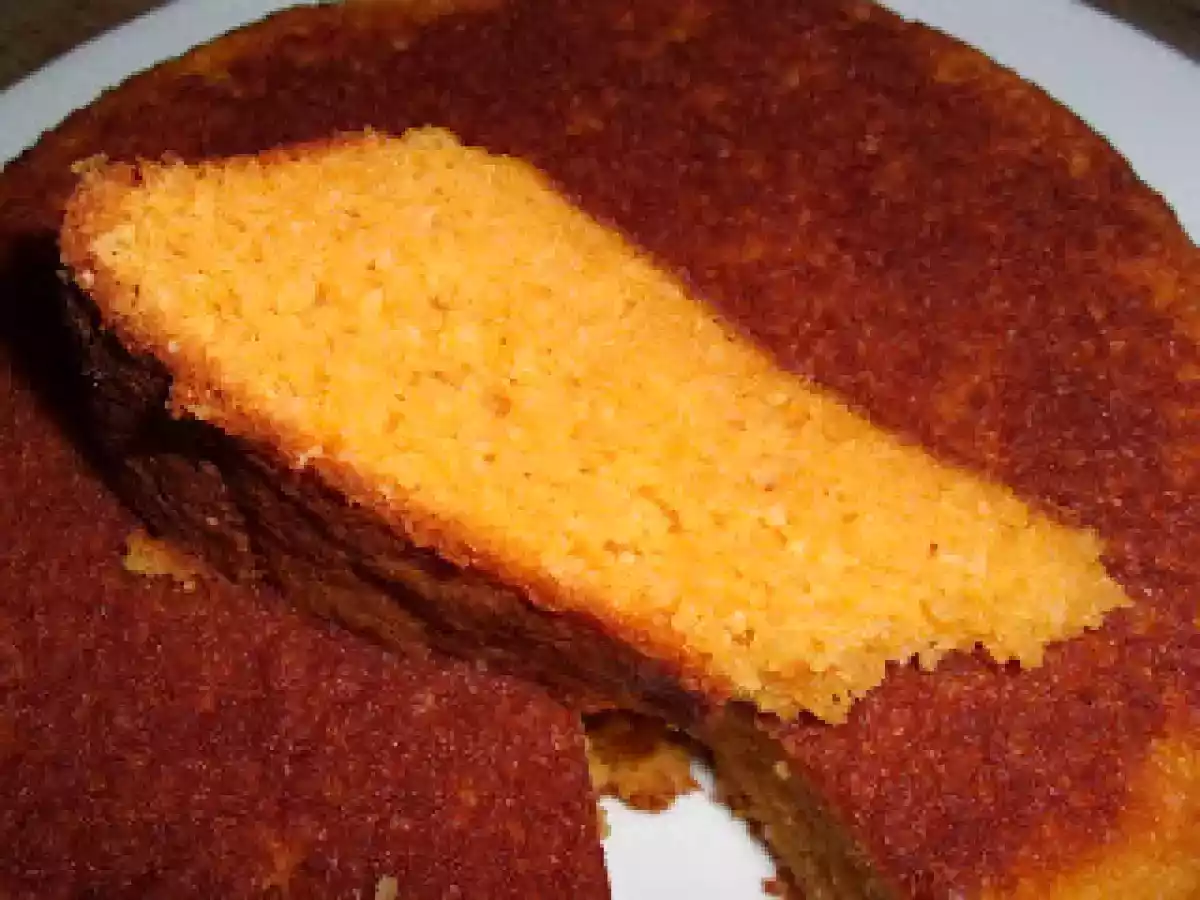 TORTA DE CALABAZA Y ALMENDRA