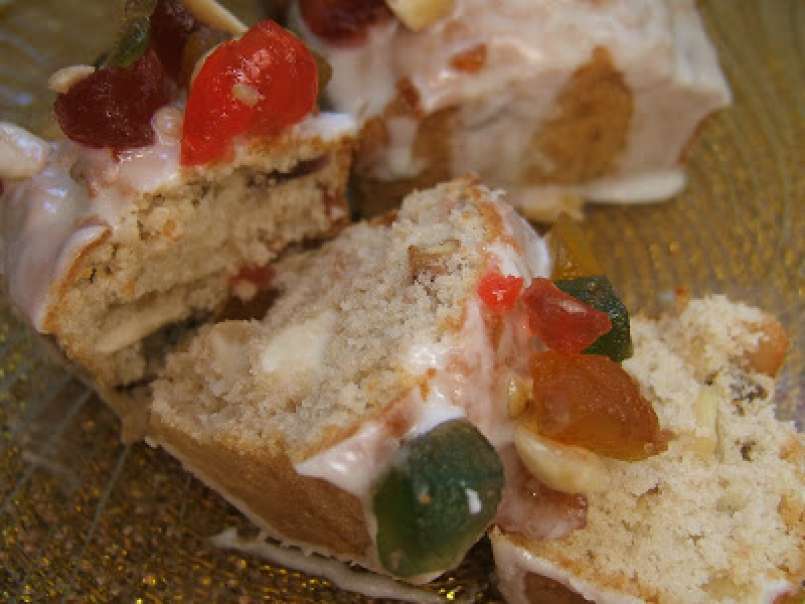 TORTA DE FRUTAS NAVIDEÑA - CHRISTMAS FRUIT CAKE - foto 4