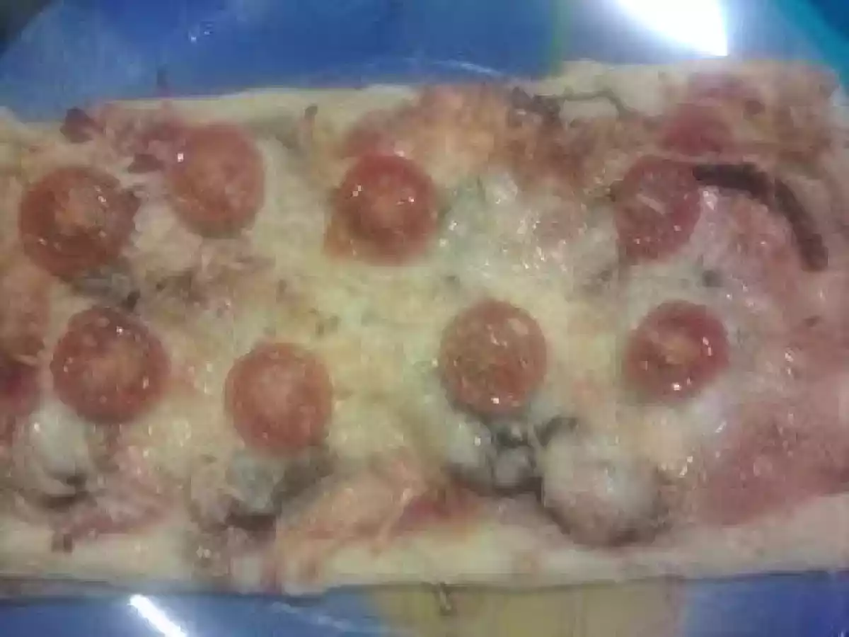 Torta de hojaldre salada