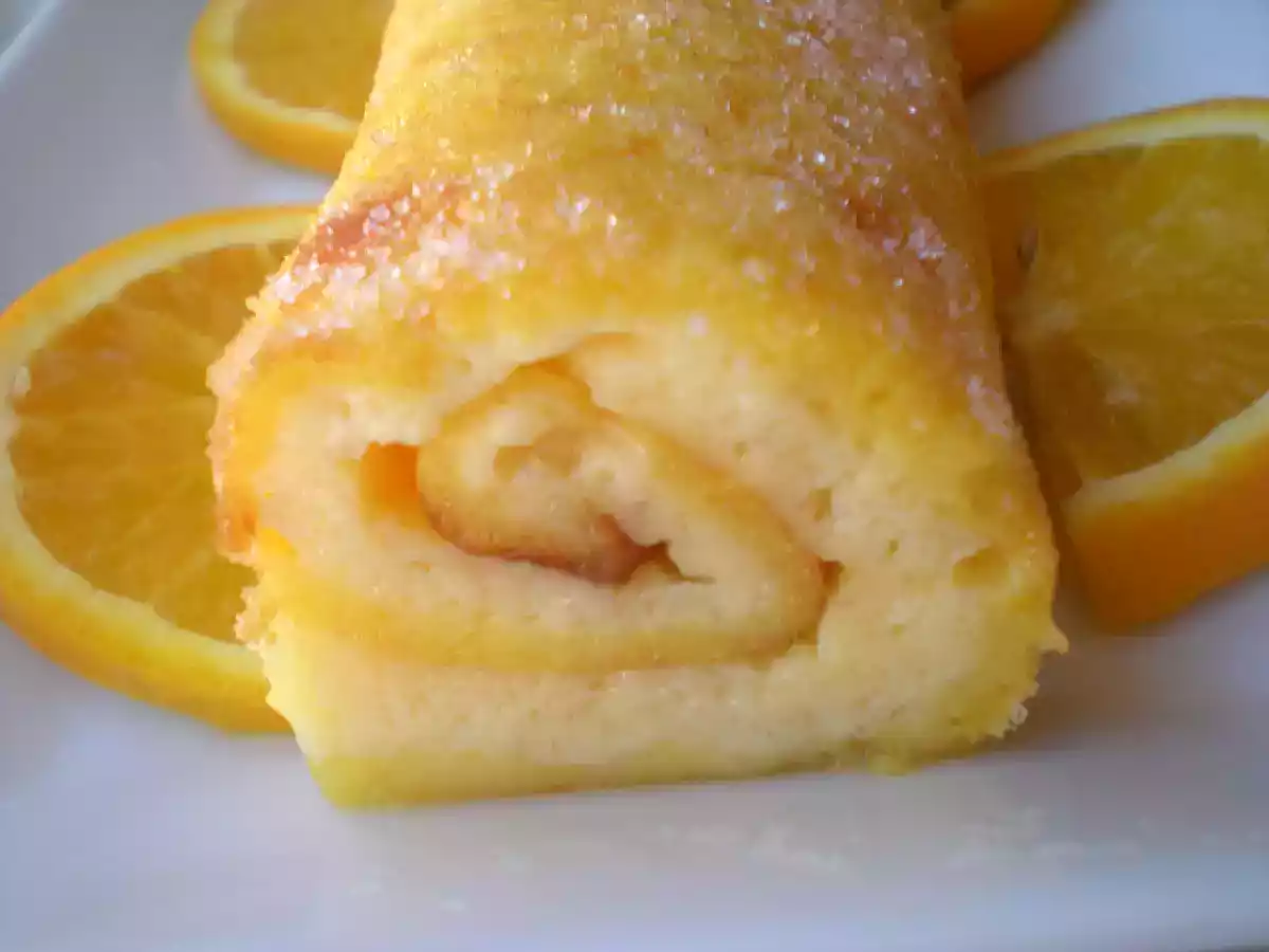 Torta de laranja portuguesa