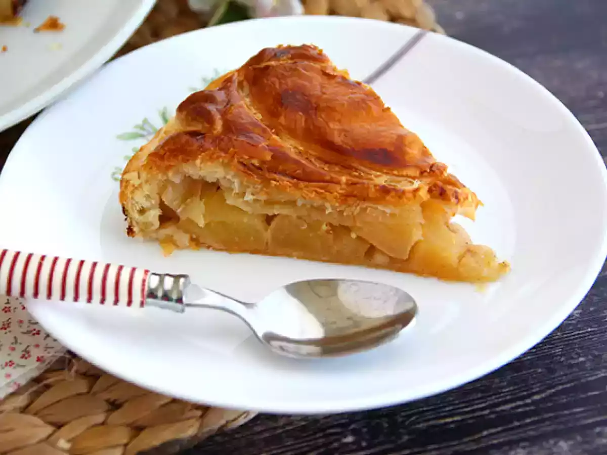 Torta de manzana y canela - foto 2