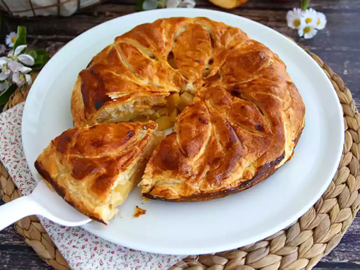 Torta de manzana y canela - foto 4