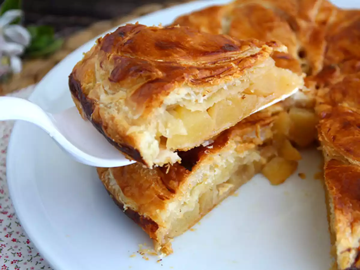 Torta de manzana y canela - foto 5