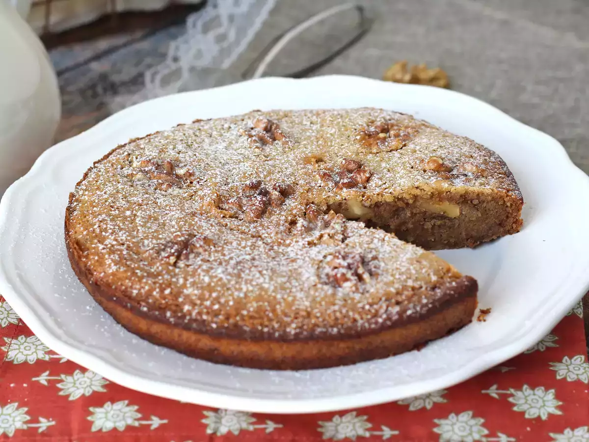 Torta de nueces sin gluten con solo 4 ingredientes: el clásico más fácil y jugoso - foto 3