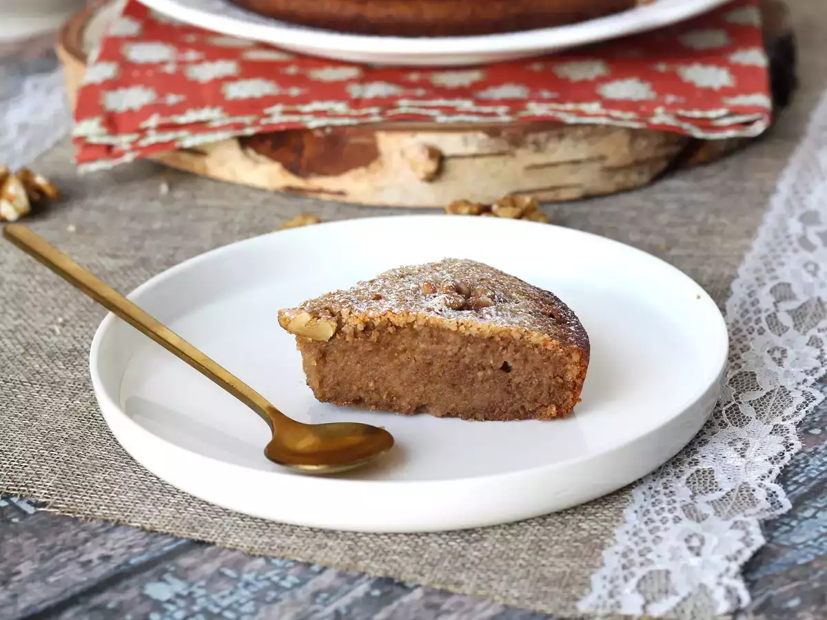 Torta de nueces sin gluten con solo 4 ingredientes: el clásico más fácil y jugoso - foto 5