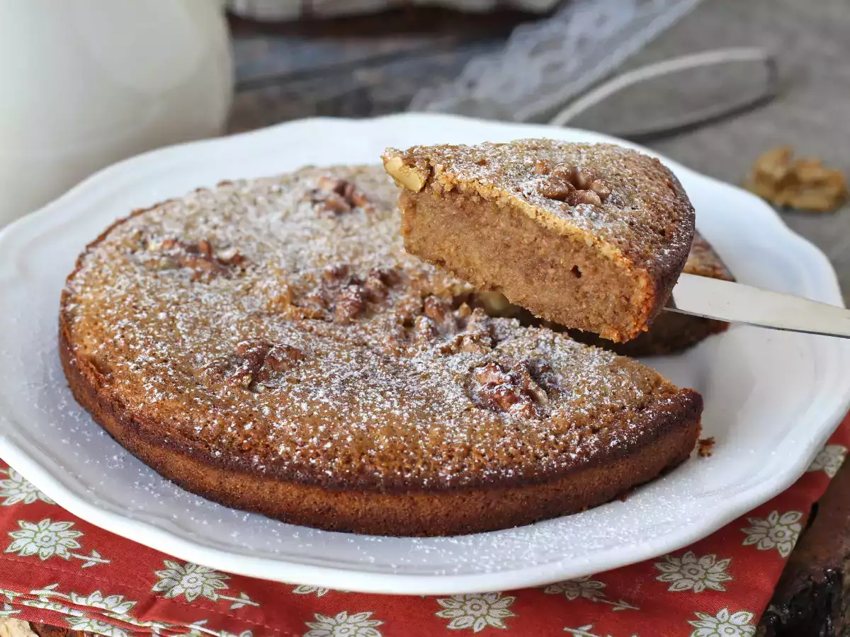 Torta de nueces sin gluten con solo 4 ingredientes: el clásico más fácil y jugoso - foto 7