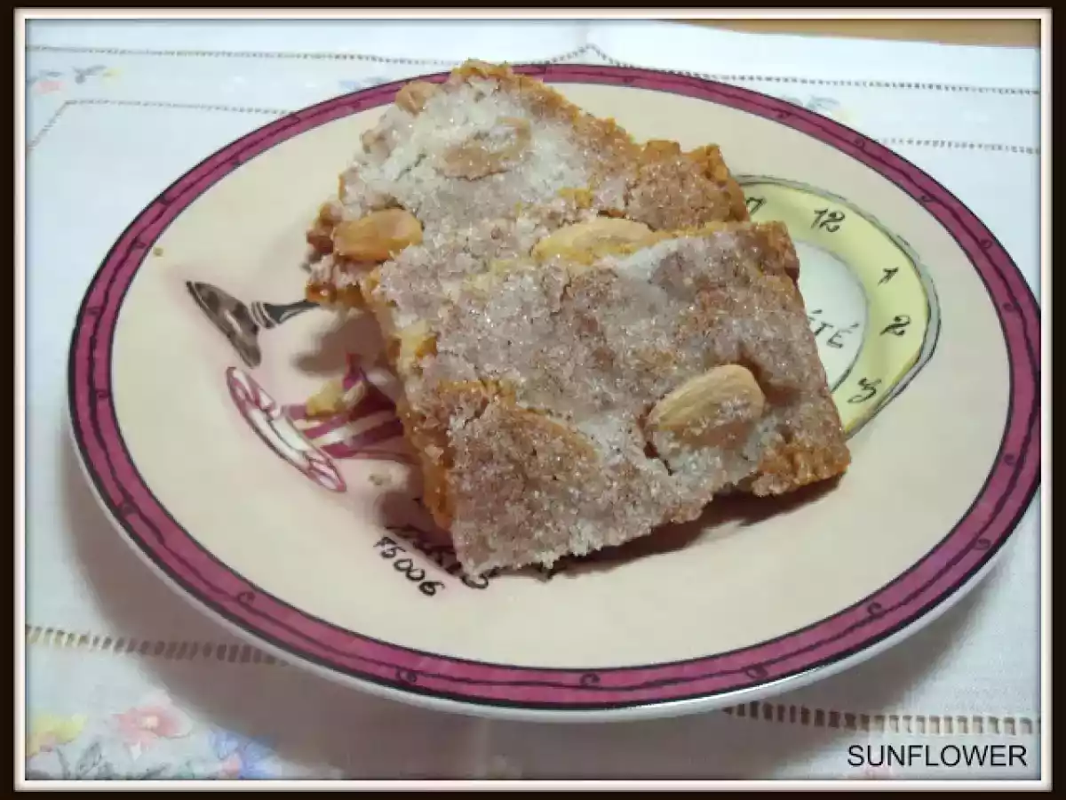 Torta de san marcos al aceite de vainilla y anís