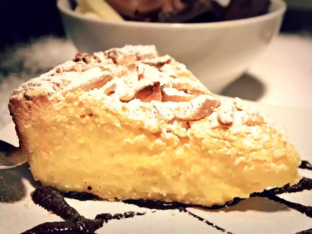 Torta della nonna con almendras - foto 2