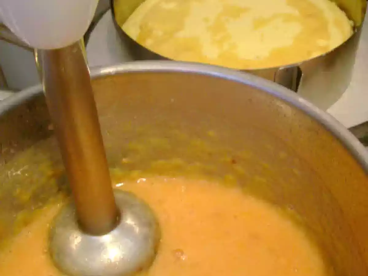 Torta Espuma de Duraznos con Espejo de Grosellas. y Bienvenido Verano!! - foto 8