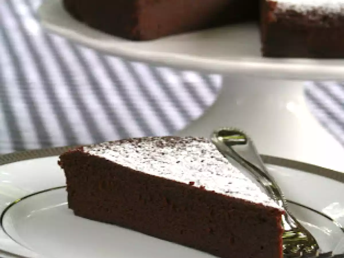 Torta húmeda de chocolate