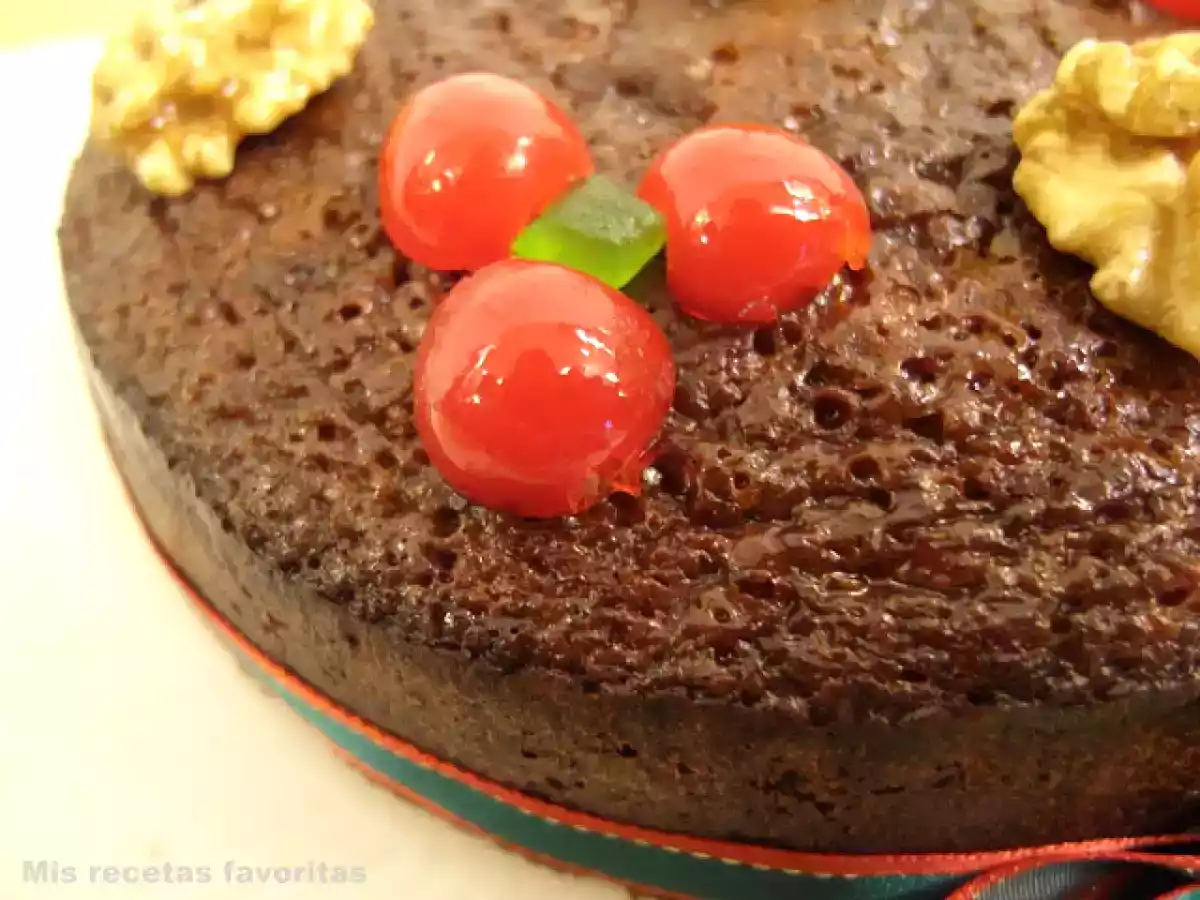 Torta negra de Navidad - foto 2