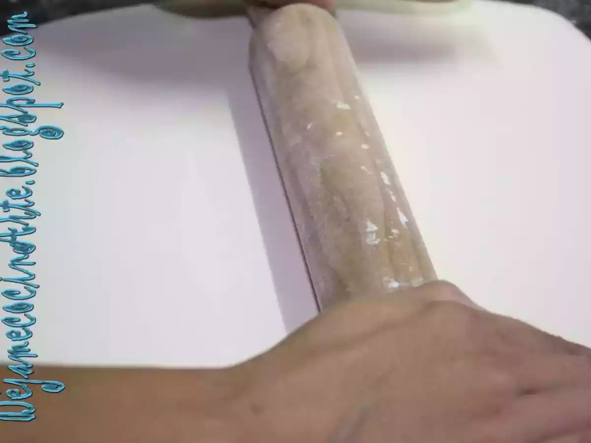 Torta Papá Noel en Fondant de Nubes - foto 7