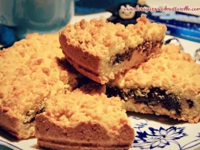 Torta sbriciolata con Nutella y Baci Perugina - foto 3