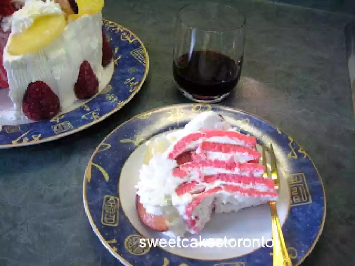 Torta sorpresa de crema, frutas y algo mas........ - foto 3