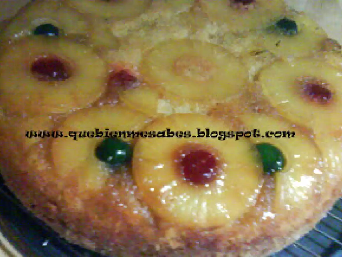 Torta Volteada de Piña