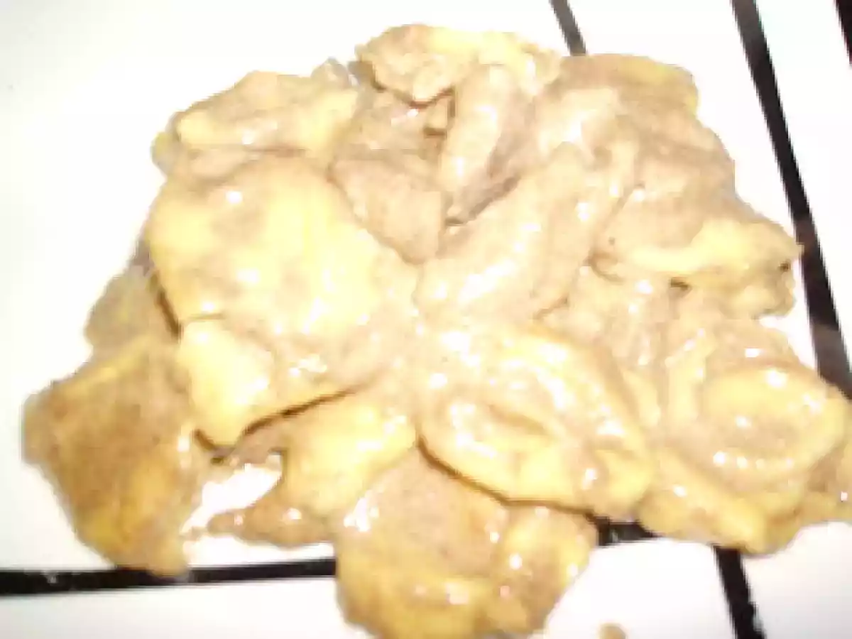 Tortellini al funghi con ternera