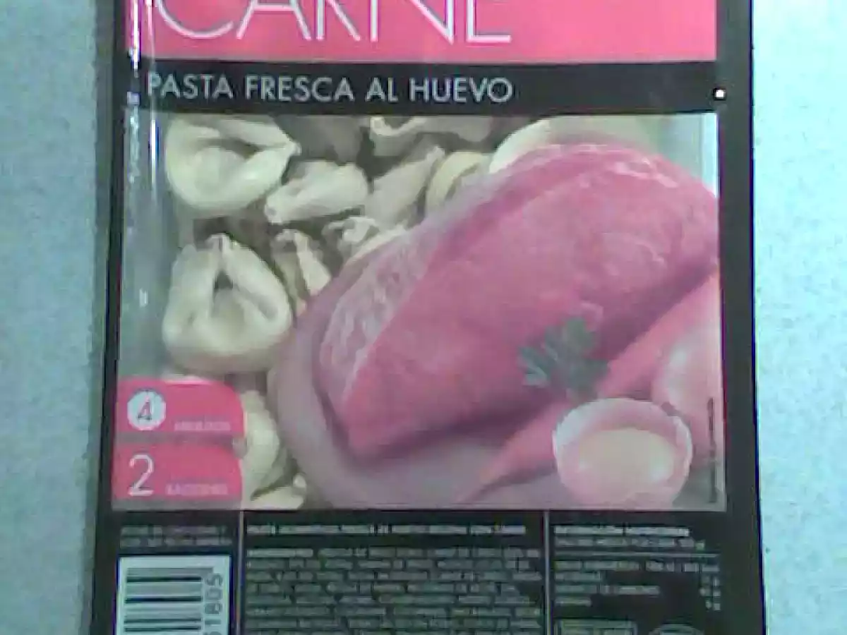 Tortellini con Champiñon a la Crema