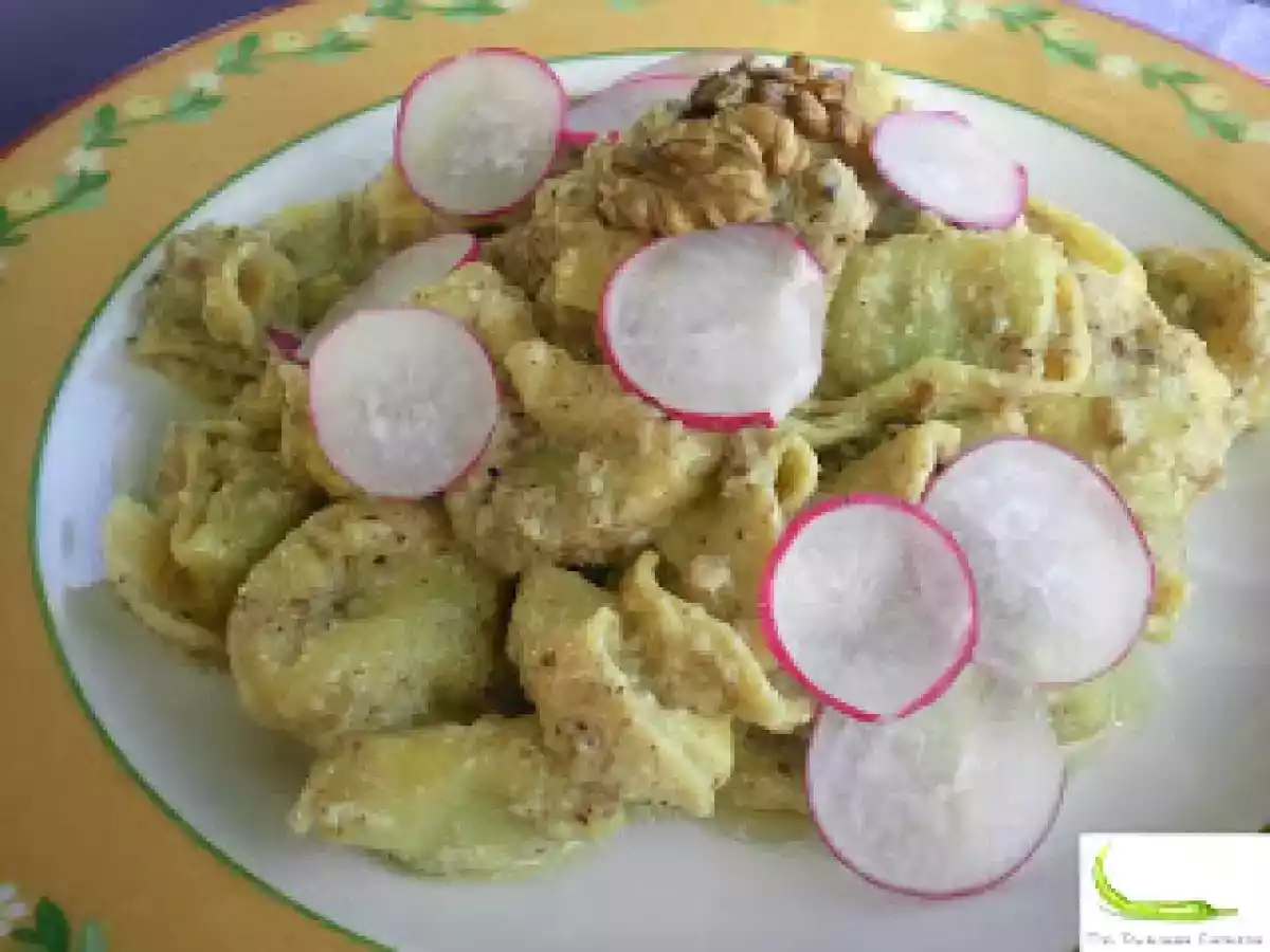 Tortellini con salsa de nueces - foto 2