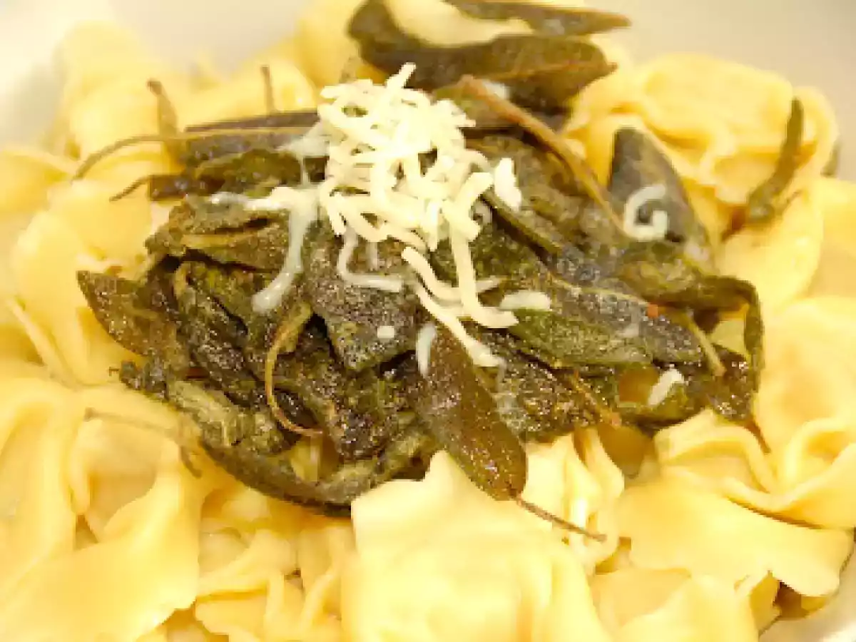 Tortellinis con salvia