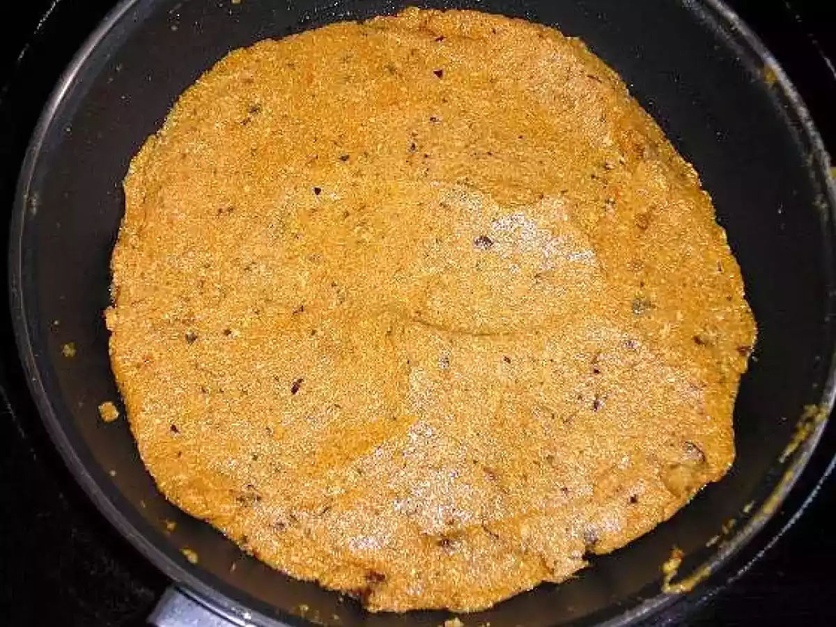 Tortilla cremosa de tofu y pimiento - foto 3