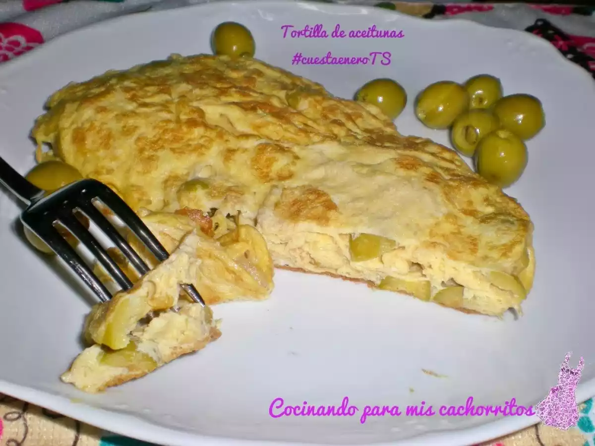 Tortilla de aceitunas