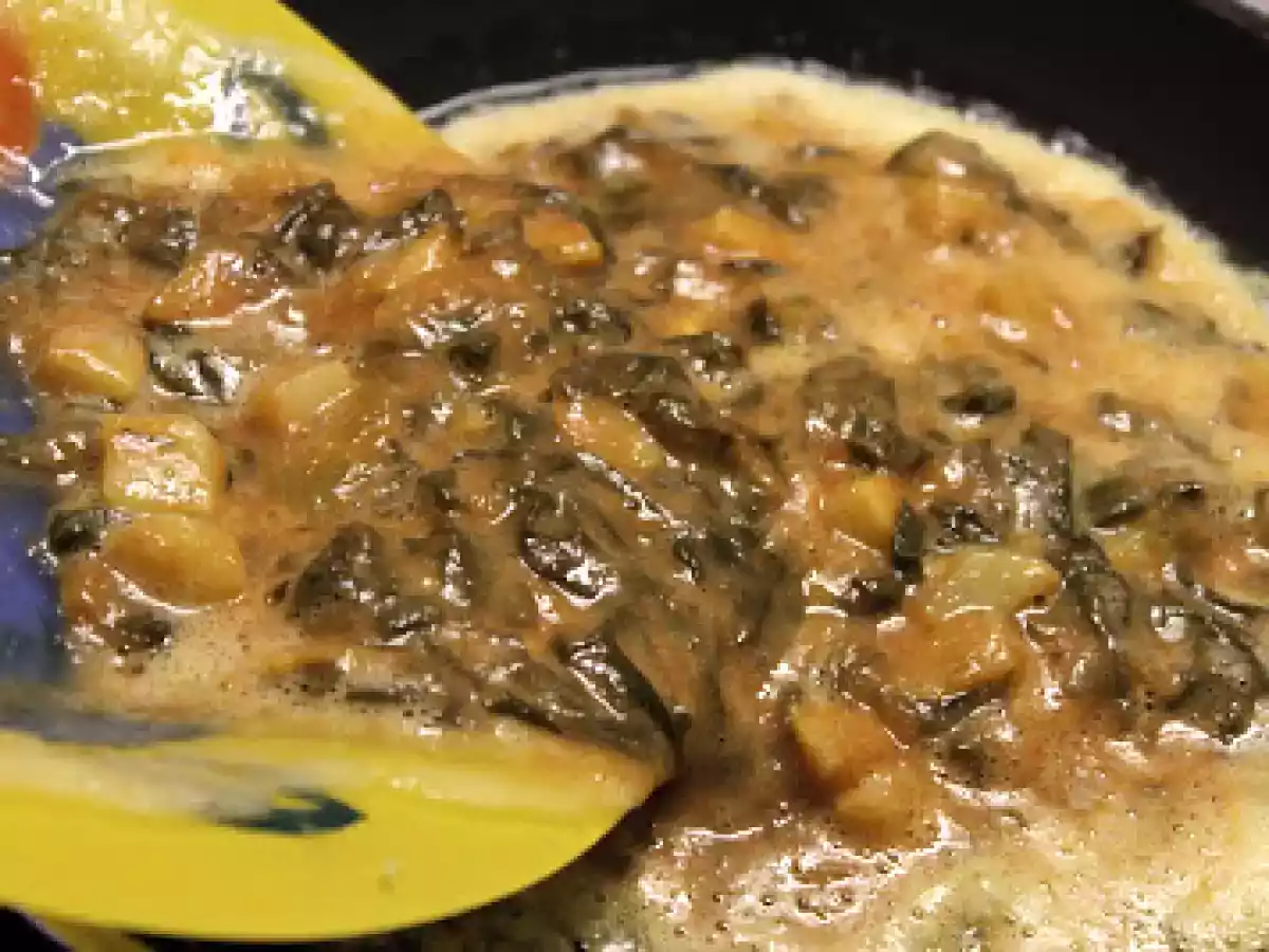 Tortilla de acelgas con tomate - foto 2